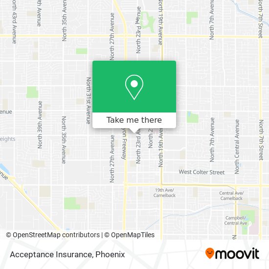 Acceptance Insurance map