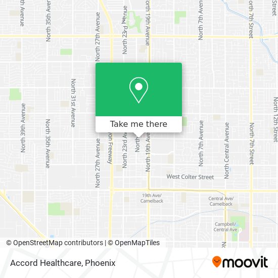 Accord Healthcare map