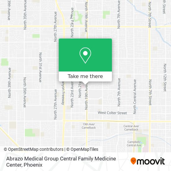 Abrazo Medical Group Central Family Medicine Center map