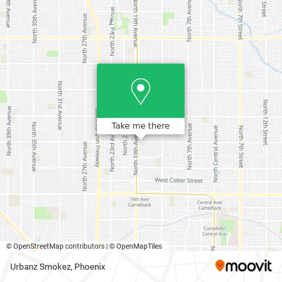 Urbanz Smokez map