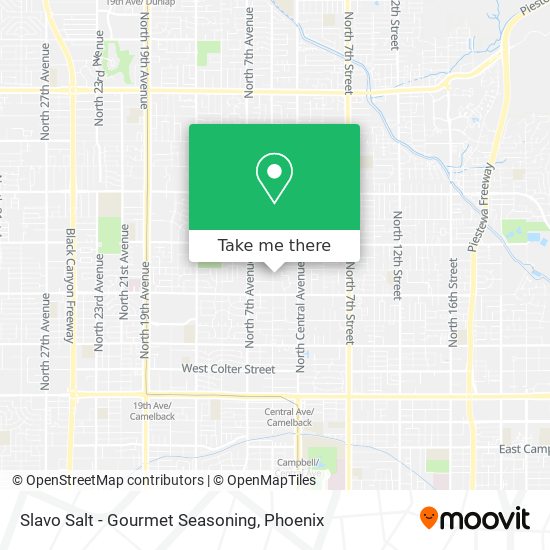 Slavo Salt - Gourmet Seasoning map