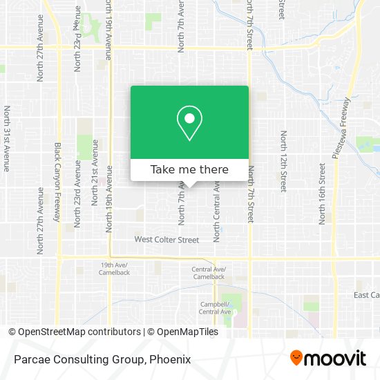 Parcae Consulting Group map