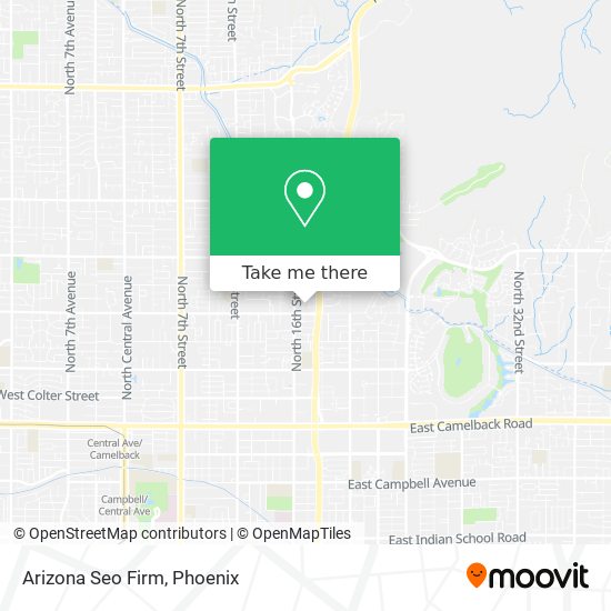 Mapa de Arizona Seo Firm
