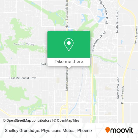 Shelley Grandidge: Physicians Mutual map