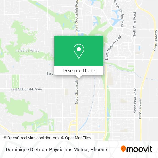 Dominique Dietrich: Physicians Mutual map