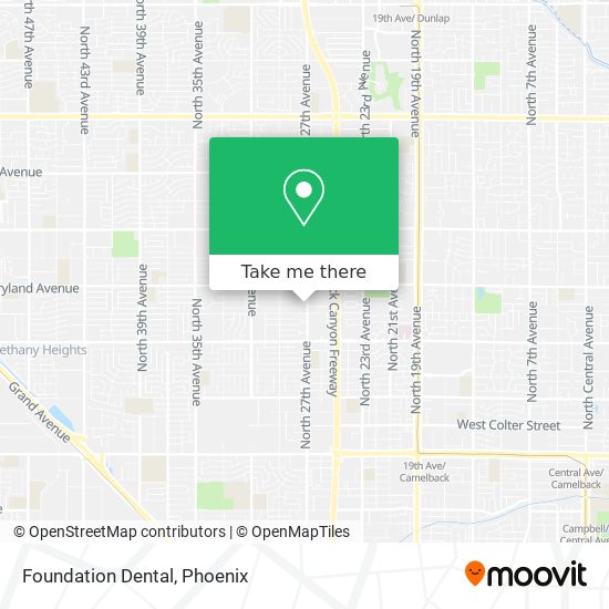 Foundation Dental map