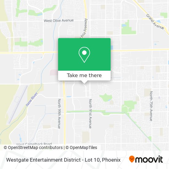Westgate Entertainment District - Lot 10 map