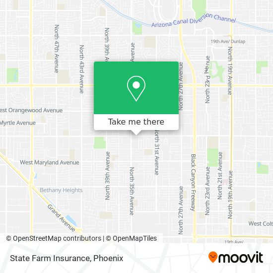 State Farm Insurance map