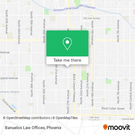 Banuelos Law Offices map