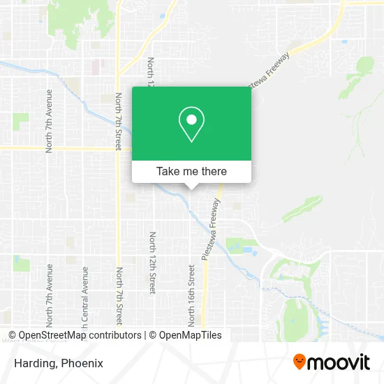 Harding map