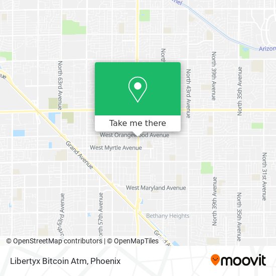 Libertyx Bitcoin Atm map