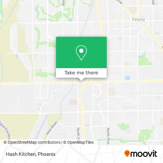 Hash Kitchen map