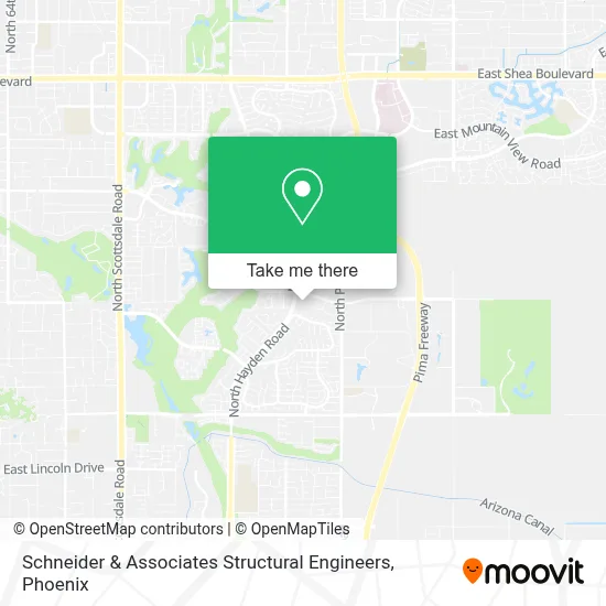 Schneider & Associates Structural Engineers map