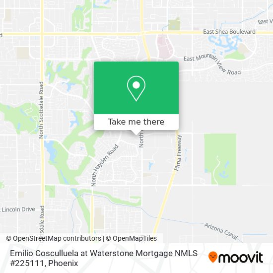 Emilio Cosculluela at Waterstone Mortgage NMLS #225111 map