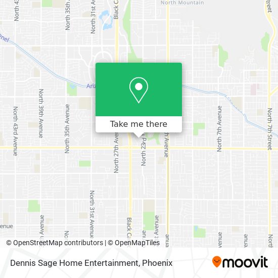 Dennis Sage Home Entertainment map