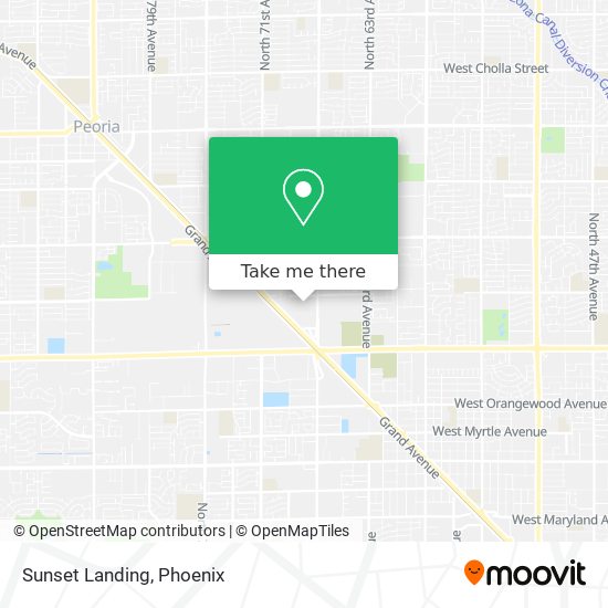 Mapa de Sunset Landing