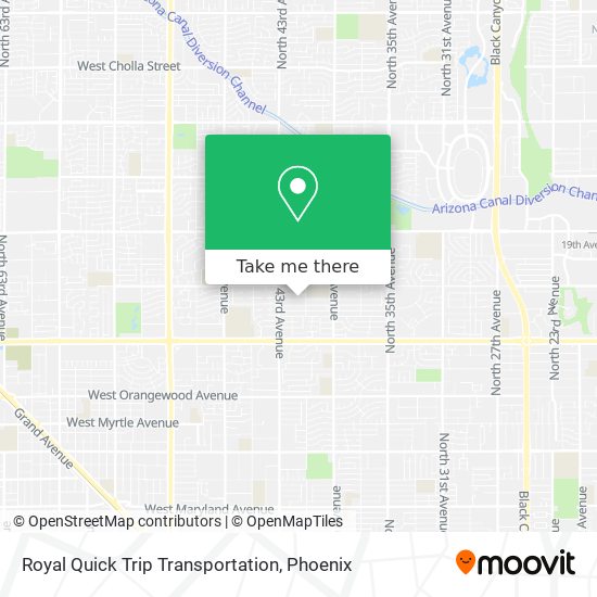 Mapa de Royal Quick Trip Transportation