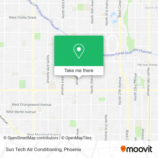 Sun Tech Air Conditioning map