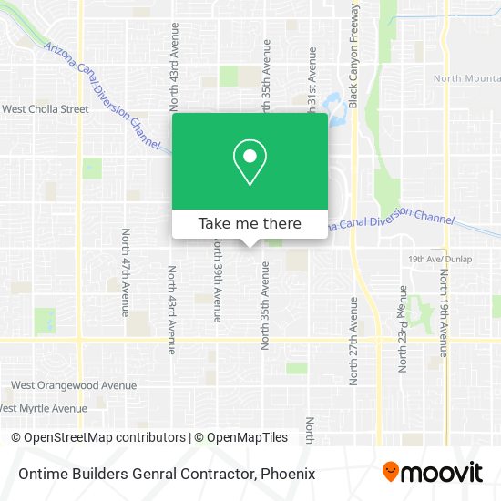 Mapa de Ontime Builders Genral Contractor