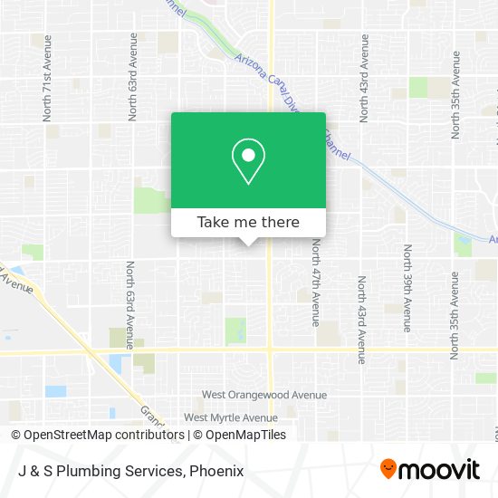 J & S Plumbing Services map