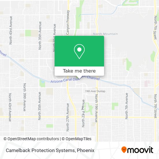 Camelback Protection Systems map