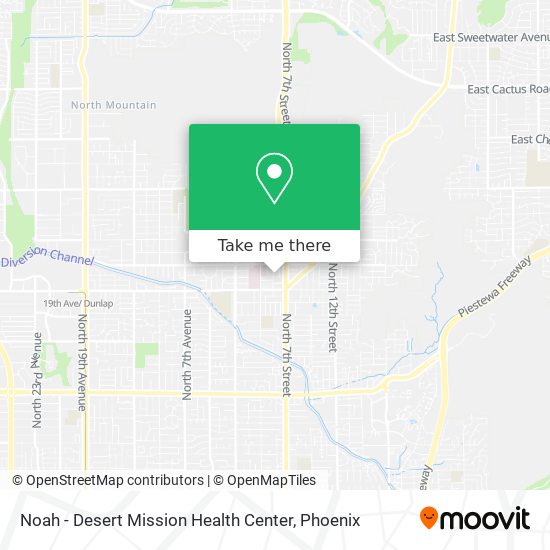 Noah - Desert Mission Health Center map