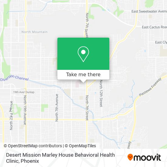 Desert Mission Marley House Behavioral Health Clinic map