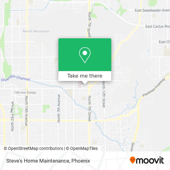Steve's Home Maintenance map
