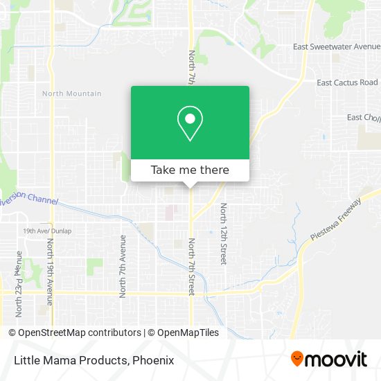 Mapa de Little Mama Products
