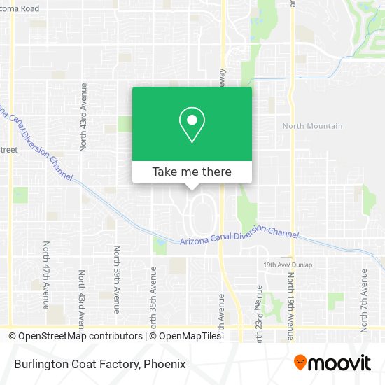 Burlington Coat Factory map