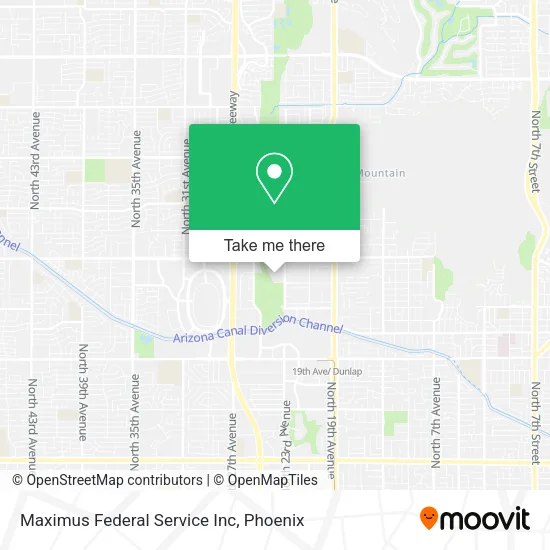 Mapa de Maximus Federal Service Inc