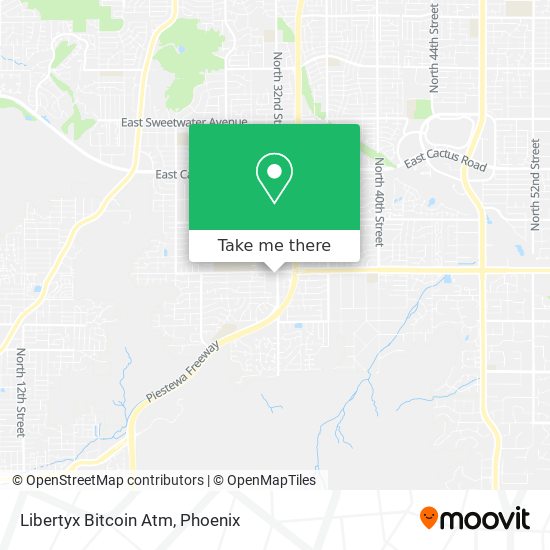 Libertyx Bitcoin Atm map