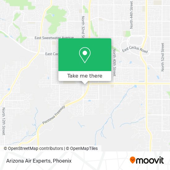 Mapa de Arizona Air Experts