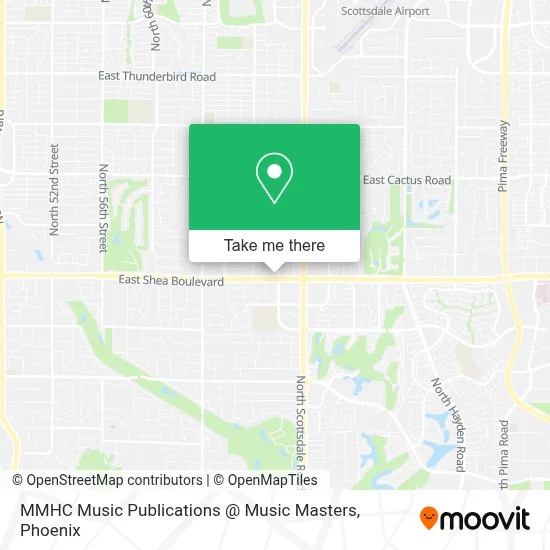 MMHC Music Publications @ Music Masters map