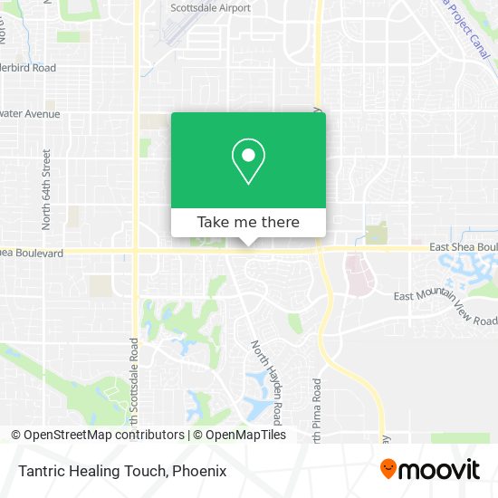 Tantric Healing Touch map