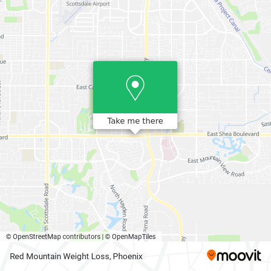 Red Mountain Weight Loss map