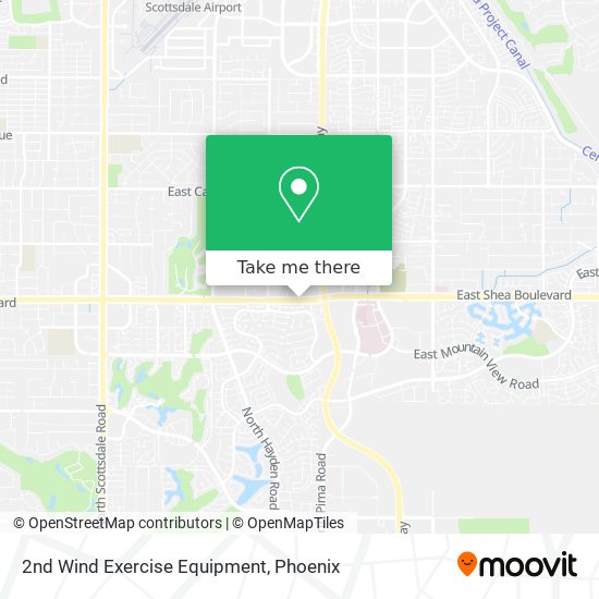 2nd Wind Exercise Equipment map