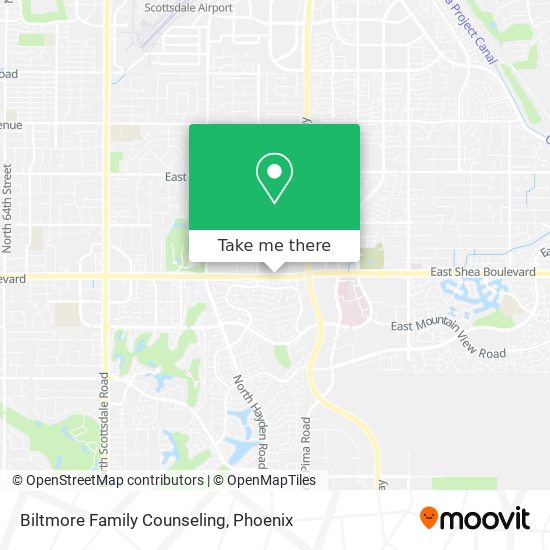 Mapa de Biltmore Family Counseling