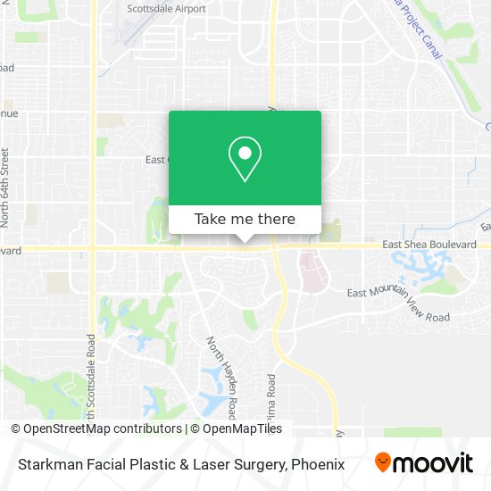Mapa de Starkman Facial Plastic & Laser Surgery