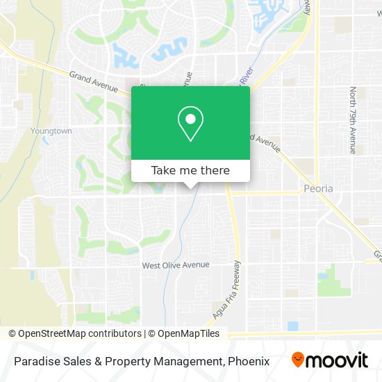 Mapa de Paradise Sales & Property Management