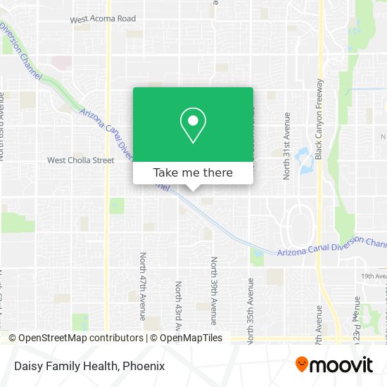 Daisy Family Health map