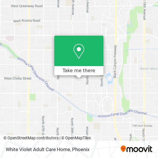 White Violet Adult Care Home map