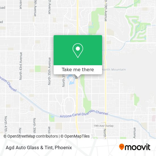 Agd Auto Glass & Tint map