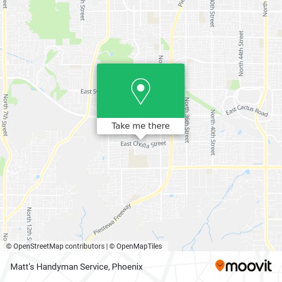 Matt's Handyman Service map