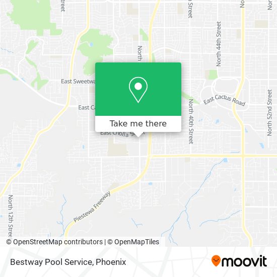 Bestway Pool Service map