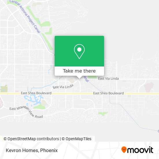 Kevron Homes map