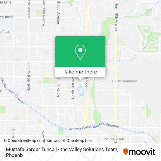 Mustafa Serdar Tuncali - the Valley Solutions Team map