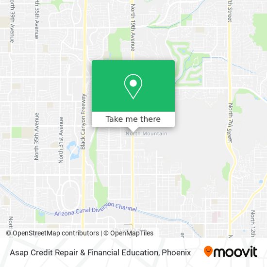 Mapa de Asap Credit Repair & Financial Education