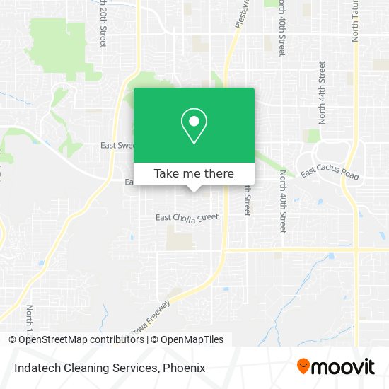 Mapa de Indatech Cleaning Services