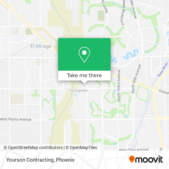 Yourson Contracting map
